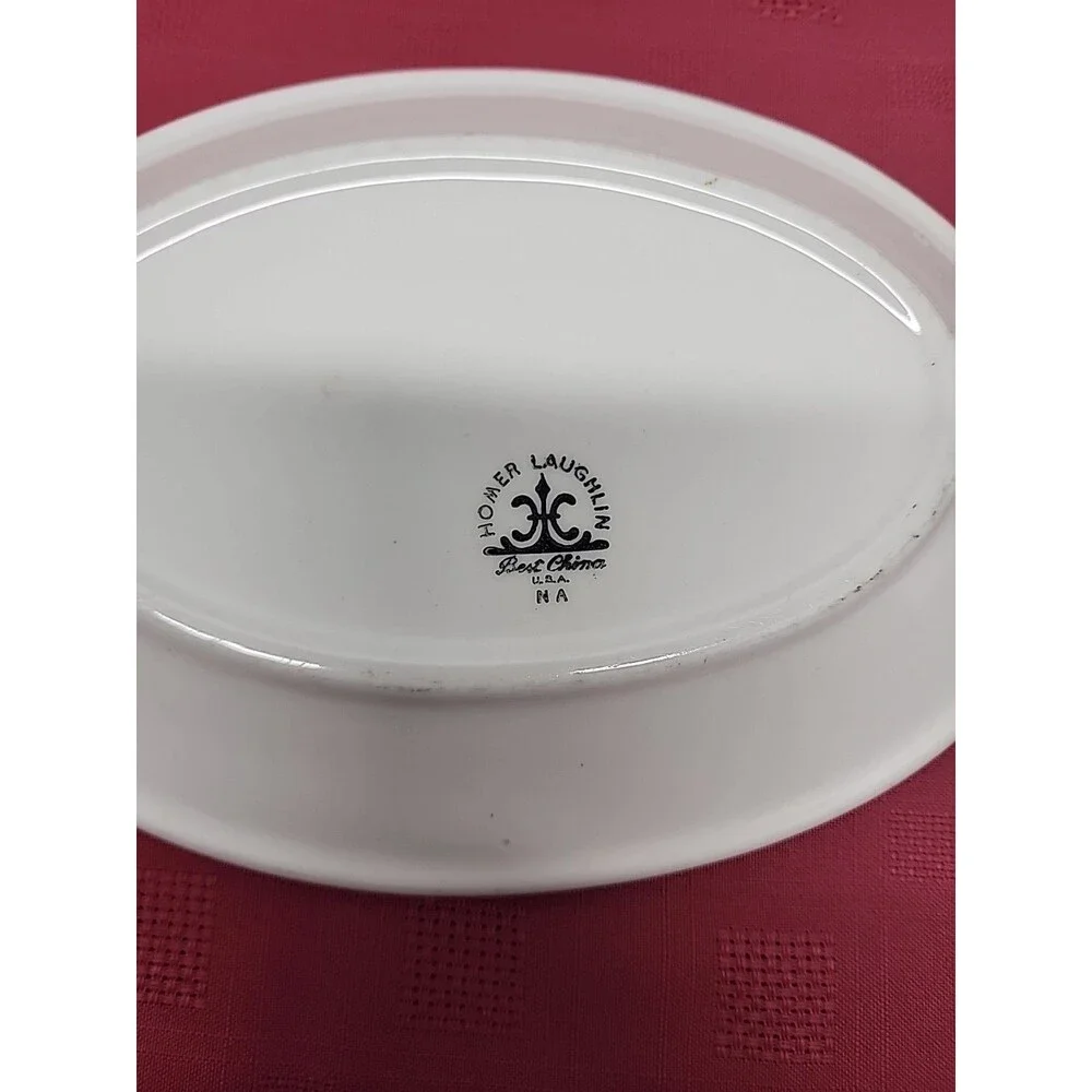 Homer Laughlin Best China Restaurant Ware Greek Key Pattern 9.5